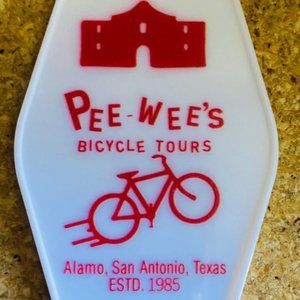 PEE WEE PLAYHOUSE inspired keytag